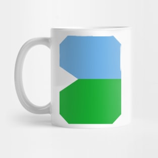 Harmony in Motion: Celebrating Djibouti's Flag Design Mug